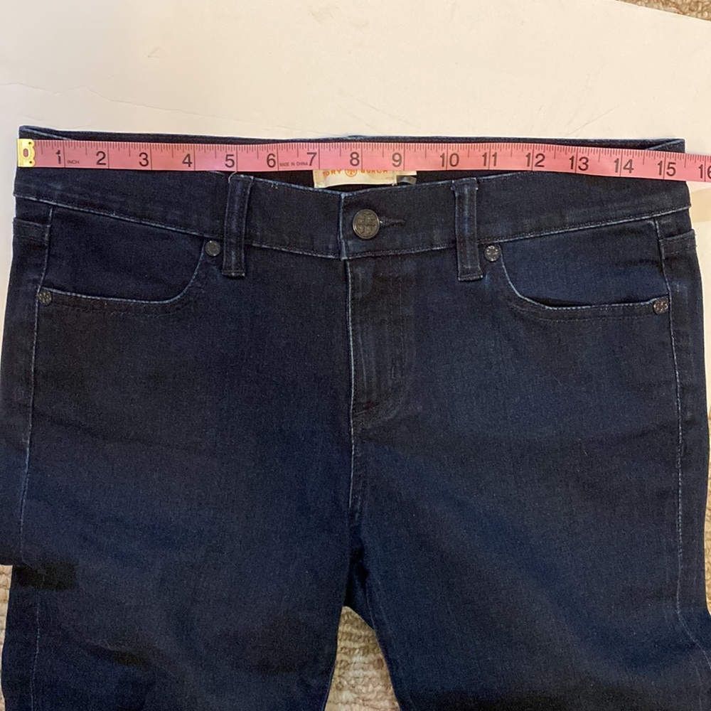 Tory Burch Leggings Dark Wash Jeans, 29 - Picture 10 of 12